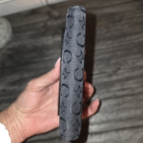 Celine Triomphe canvas and leather wallet - Picture 10 of 10